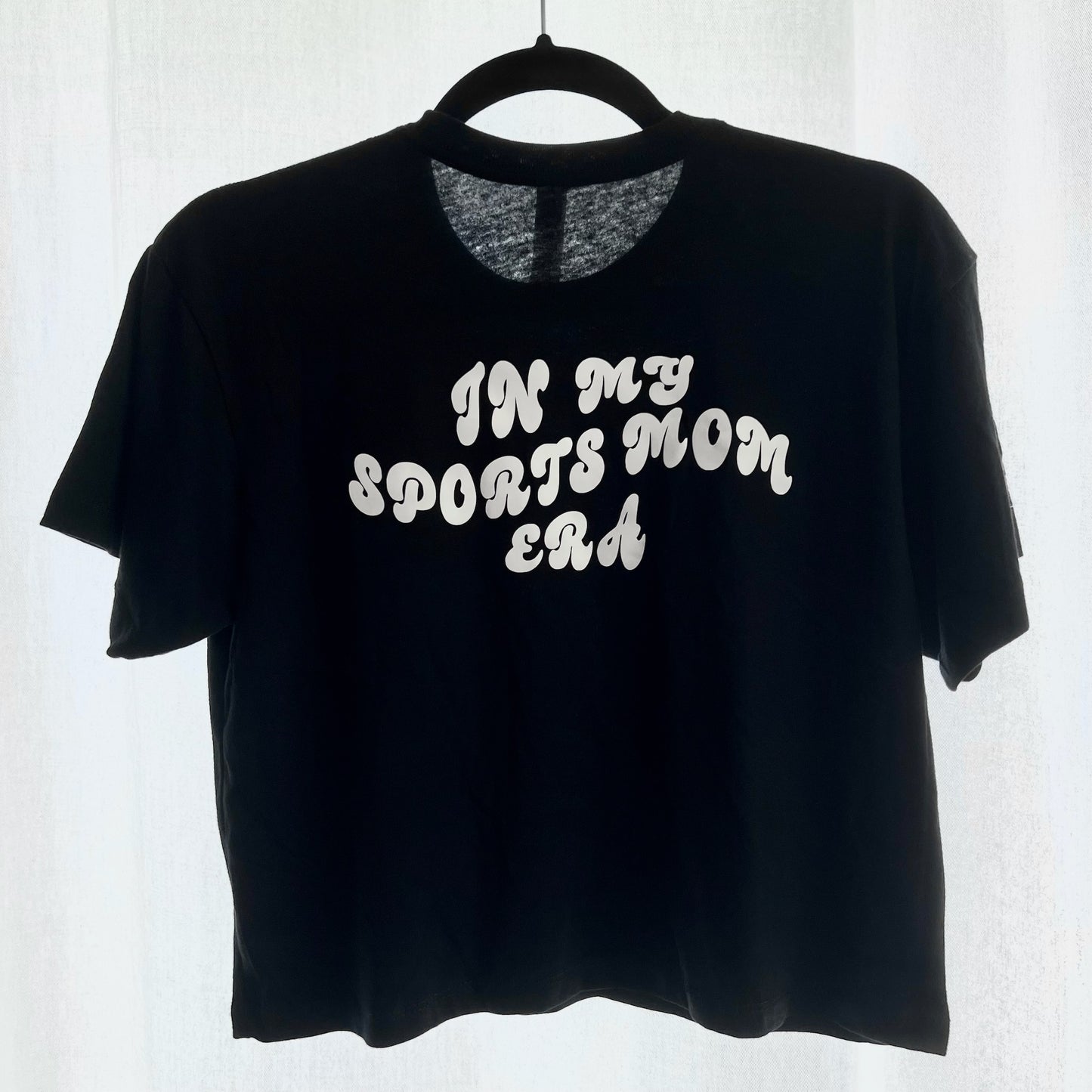 In My Sports Mom Era (Women’s Crop Tee)