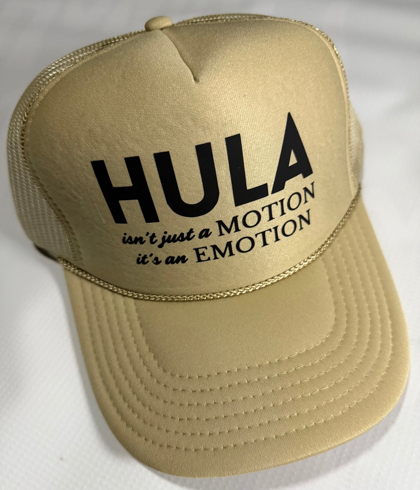 HULA isnt just a MOTION it’s an EMOTION (Trucker Hat)