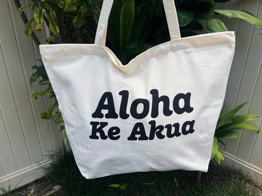 Tote Bag - Aloha Ke Akua (“God is Love”)