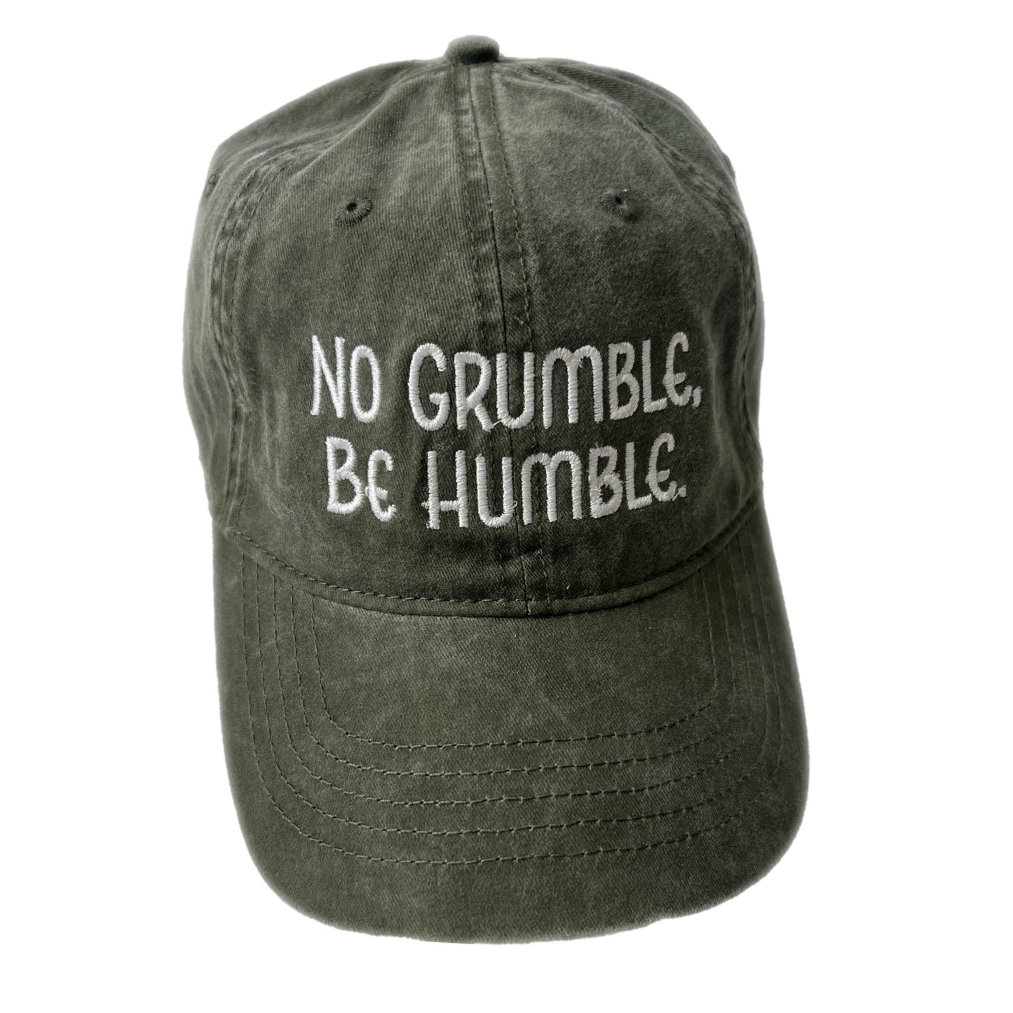 Dad Hats - No Grumble, Be Humble.